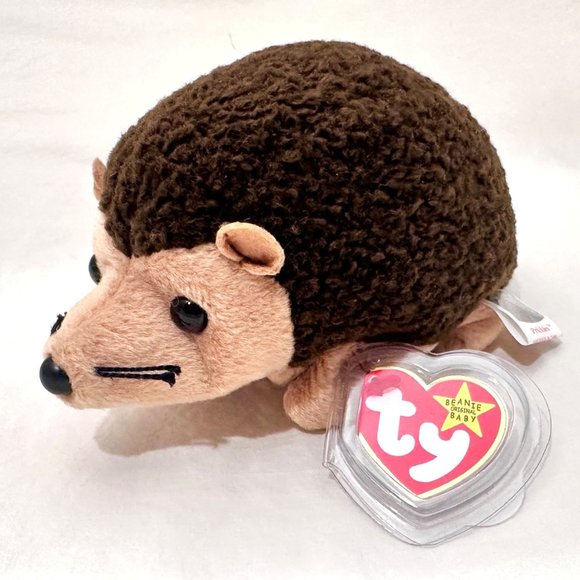 Ty PRICKLES Beanie Baby Hedgehog - Picture 5 of 12